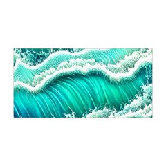 Ocean Waves Design In Pastel Colors Yoga Headband by GardenOfOphir