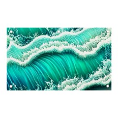 Ocean Waves Design In Pastel Colors Banner And Sign 5  X 3  by GardenOfOphir