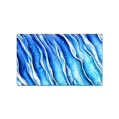 Nature Ocean Waves Sticker (rectangular) by GardenOfOphir