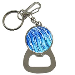 Nature Ocean Waves Bottle Opener Key Chain by GardenOfOphir