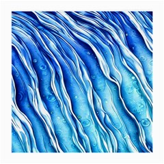 Nature Ocean Waves Medium Glasses Cloth by GardenOfOphir