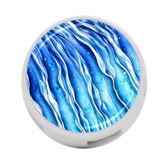 Nature Ocean Waves 4-port Usb Hub (two Sides) by GardenOfOphir