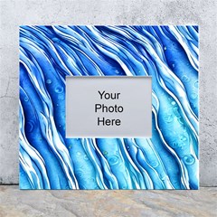 Nature Ocean Waves White Wall Photo Frame 5  X 7 