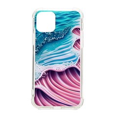 Pink Wave Crashing On The Shore Iphone 11 Pro 5 8 Inch Tpu Uv Print Case by GardenOfOphir