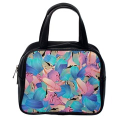 Painting Watercolor Abstract Design Artistic Ink Classic Handbag (one Side) by Ravend