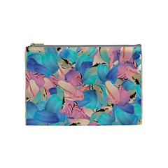 Painting Watercolor Abstract Design Artistic Ink Cosmetic Bag (medium) by Ravend