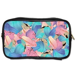 Painting Watercolor Abstract Design Artistic Ink Toiletries Bag (one Side) by Ravend