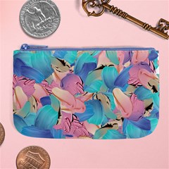 Painting Watercolor Abstract Design Artistic Ink Large Coin Purse by Ravend