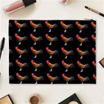 Background Pattern Chicken Fowl Cockerel Livestock Cosmetic Bag (XL) Back