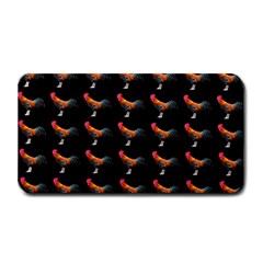 Background Pattern Chicken Fowl Cockerel Livestock Medium Bar Mat by Ravend