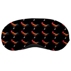 Background Pattern Chicken Fowl Cockerel Livestock Sleeping Mask by Ravend