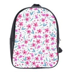 Mom Father Mommy Daddy Serenity Empathy Casal School Bag (large) by Ravend