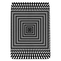 Focus Squares Optical Illusion Background Pattern Removable Flap Cover (s) by Ravend