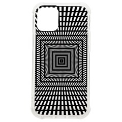 Focus Squares Optical Illusion Background Pattern Iphone 12 Mini Tpu Uv Print Case	