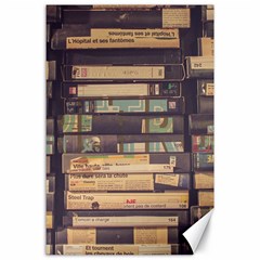 Books Antique Worn Spent Romance Antique Dealer Canvas 24  x 36 