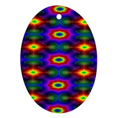 Colorfull Wallpaper Oval Ornament (two Sides) by artworkshop