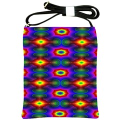 Colorfull Wallpaper Shoulder Sling Bag by artworkshop