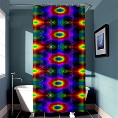 Colorfull Wallpaper Shower Curtain 36  X 72  (stall)  by artworkshop