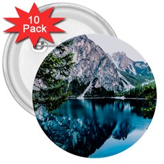 lake 3  Buttons (10 pack) 