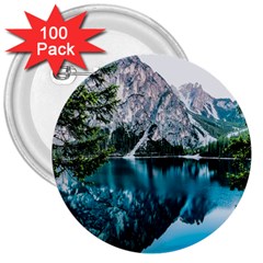 lake 3  Buttons (100 pack) 