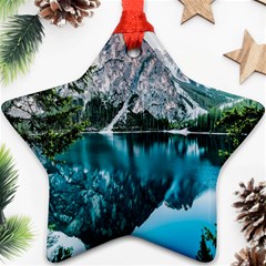 Lake Ornament (star) by artworkshop