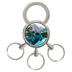 Lake 3-ring Key Chain by artworkshop