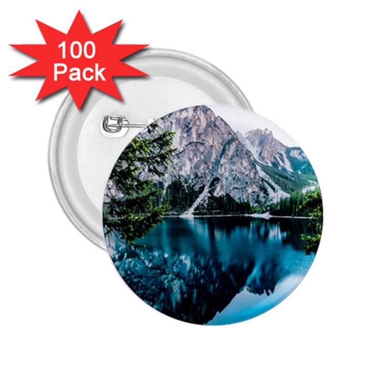 lake 2.25  Buttons (100 pack) 