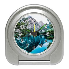 Lake Travel Alarm Clock by artworkshop