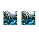 lake Cufflinks (Square) Front(Pair)