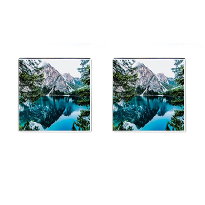 lake Cufflinks (Square)