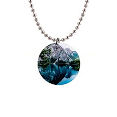 Lake 1  Button Necklace by artworkshop