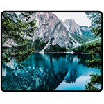 lake One Side Fleece Blanket (Medium) 60 x50  Blanket Front