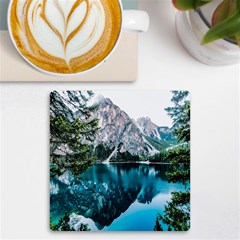 Lake Uv Print Square Tile Coaster  by artworkshop