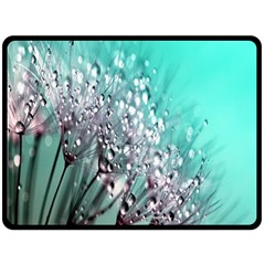 Dandelion Fleece Blanket (large) by artworkshop