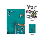 Dock Playing Cards 54 Designs (Mini) Front - Spade3