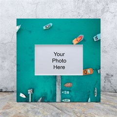 Dock White Box Photo Frame 4  X 6  by artworkshop