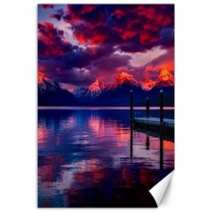 Dawn Canvas 24  X 36  by artworkshop