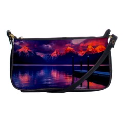 Dawn Shoulder Clutch Bag by artworkshop