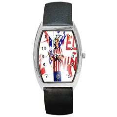 Fernando Torres Wallpaper Barrel Style Metal Watch by artworkshop