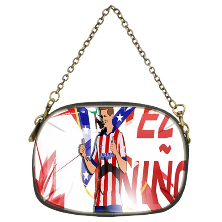 Fernando Torres Wallpaper Chain Purse (Two Sides)