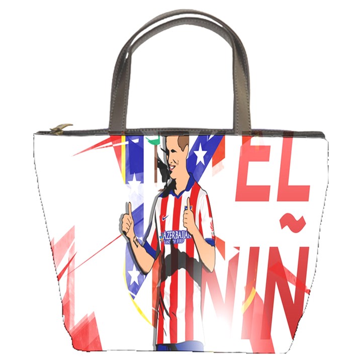 Fernando Torres Wallpaper Bucket Bag