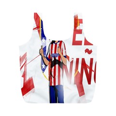 Fernando Torres Wallpaper Full Print Recycle Bag (m) by artworkshop