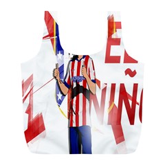 Fernando Torres Wallpaper Full Print Recycle Bag (l) by artworkshop