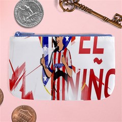 Fernando Torres Wallpaper Large Coin Purse by artworkshop