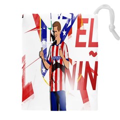 Fernando Torres Wallpaper Drawstring Pouch (4xl) by artworkshop