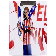 Fernando Torres Wallpaper A4 Acrylic Clipboard by artworkshop