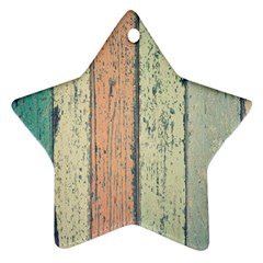 Hardwood Ornament (star)