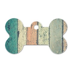 Hardwood Dog Tag Bone (one Side) by artworkshop