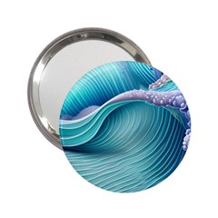 Pastel Sea Waves 2 25  Handbag Mirrors by GardenOfOphir