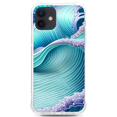 Pastel Sea Waves Iphone 12/12 Pro Tpu Uv Print Case by GardenOfOphir